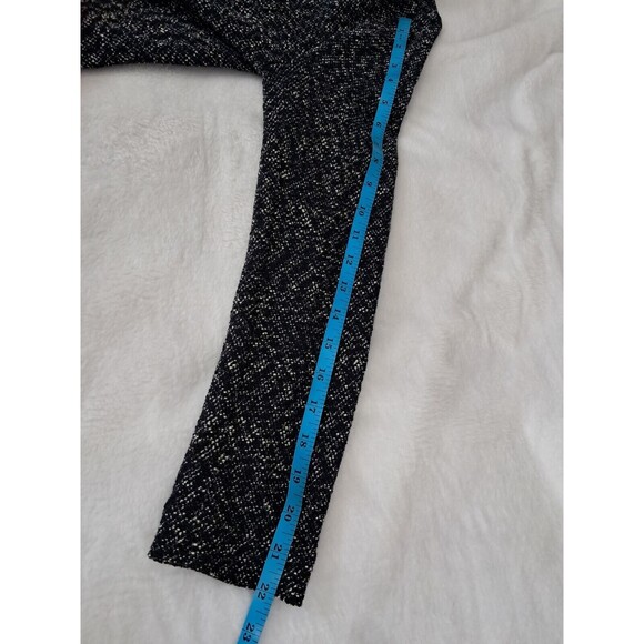 J.Crew Tweed Long Sleeve Zip Fasten Collarless Jacket Blue White Size XS - Picture 9 of 12